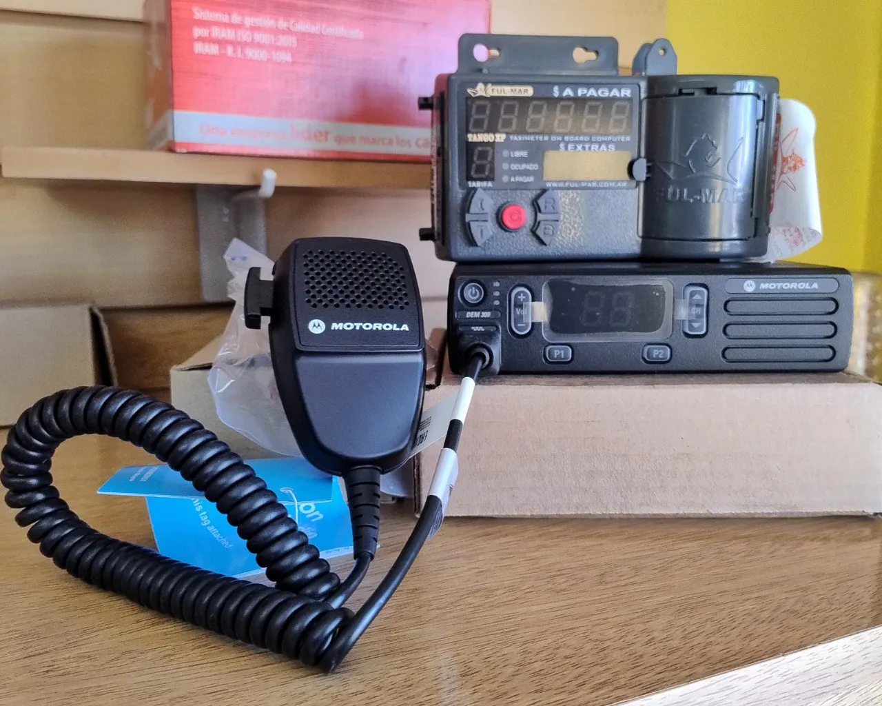 entrega de relojes a taxistas y remiseros 