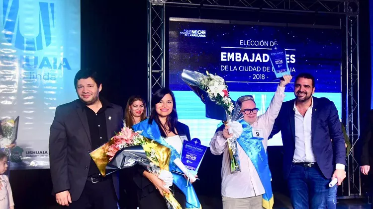 Embajador y embajadora Ushuaia