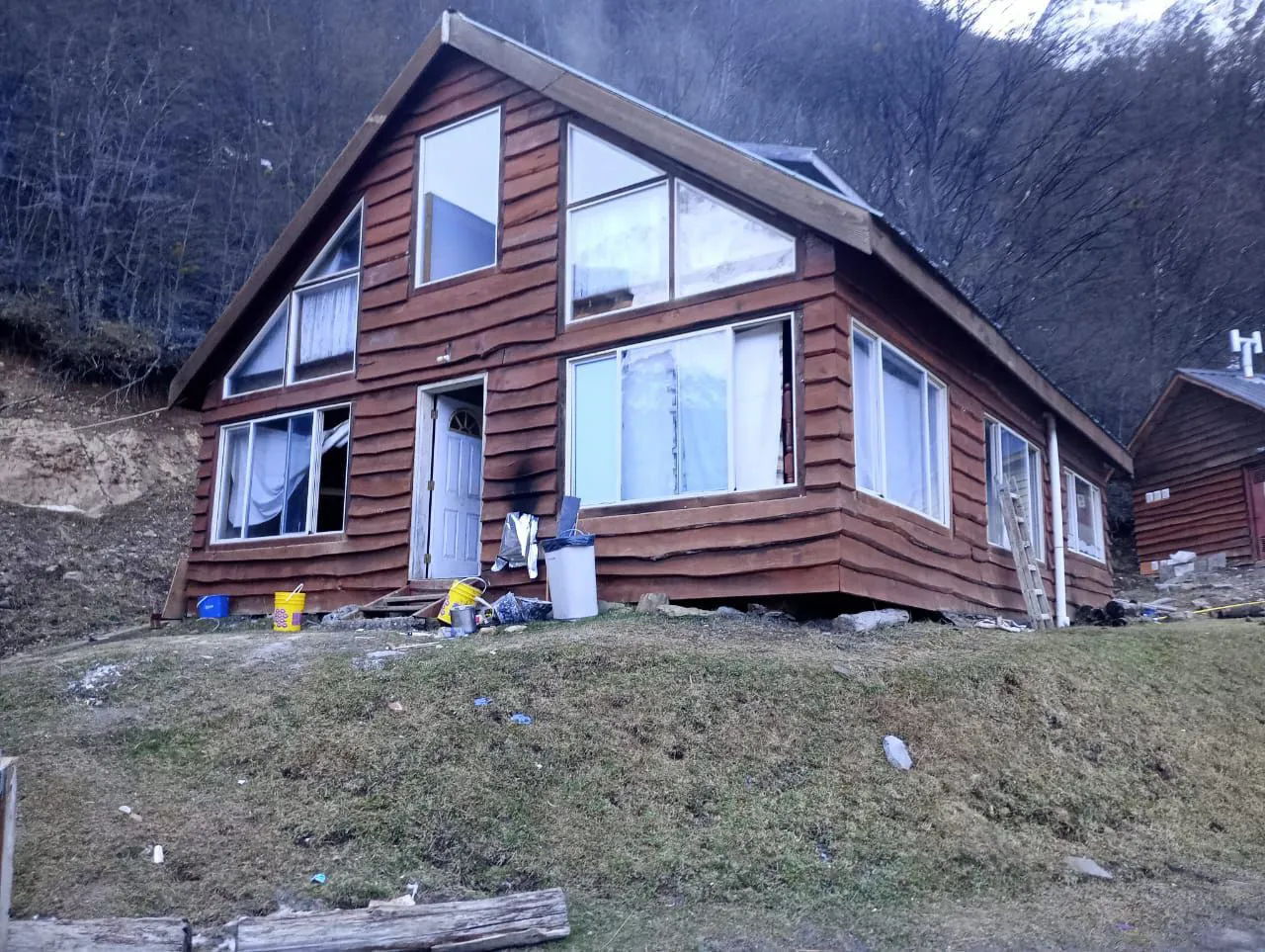 Principio de incendio en Ushuaia