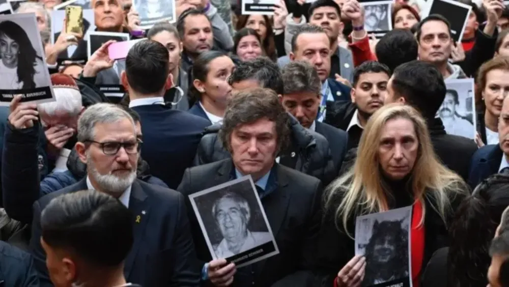 Javier Milei AMIA