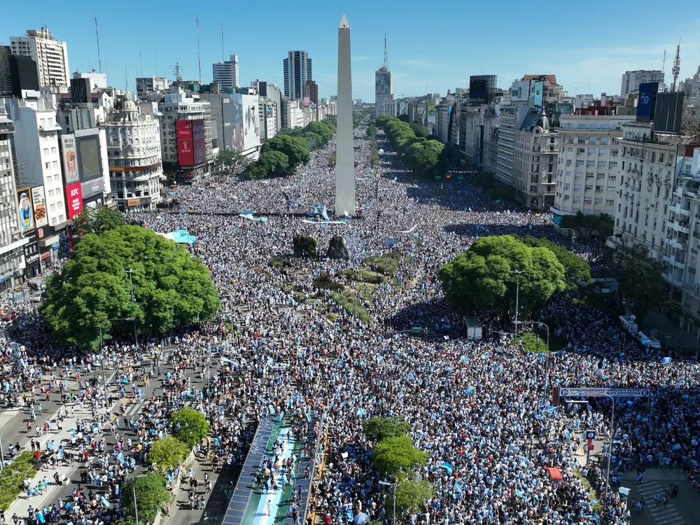 Argentina Campeón Obelisco