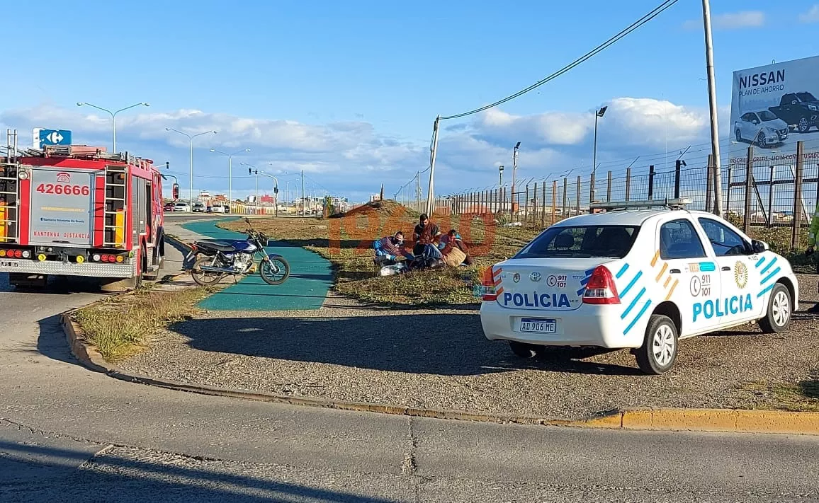 Accidente San Martín y Cabo 1 Gómez