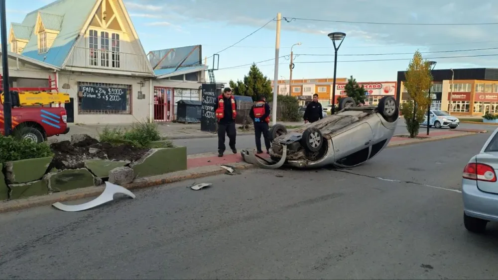Vuelco av. peron RG