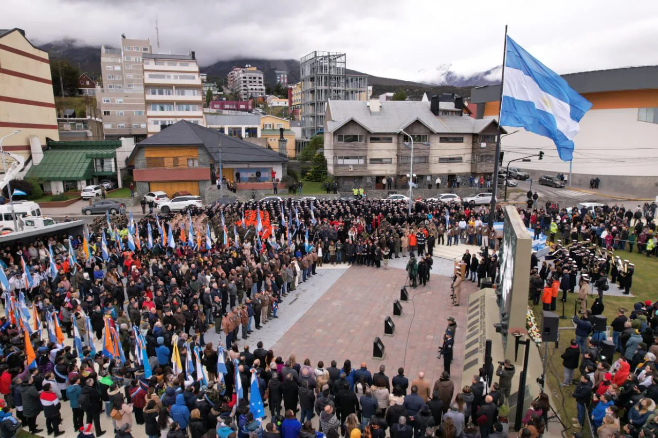 Acto Malvinas Ushuaia