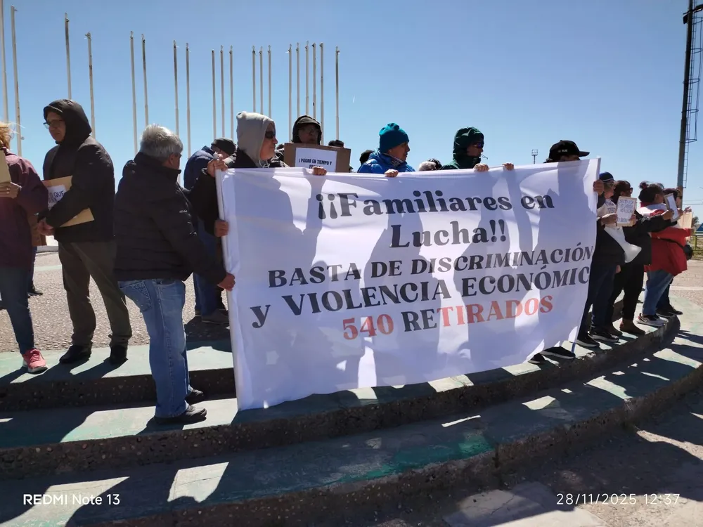 Protesta policías retirados 