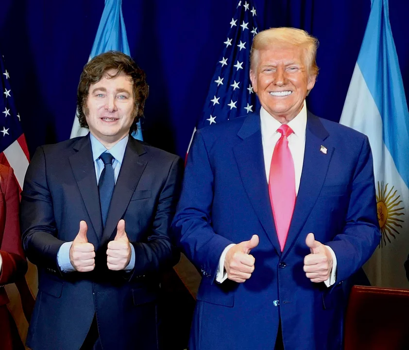 Javier Milei/ Trump