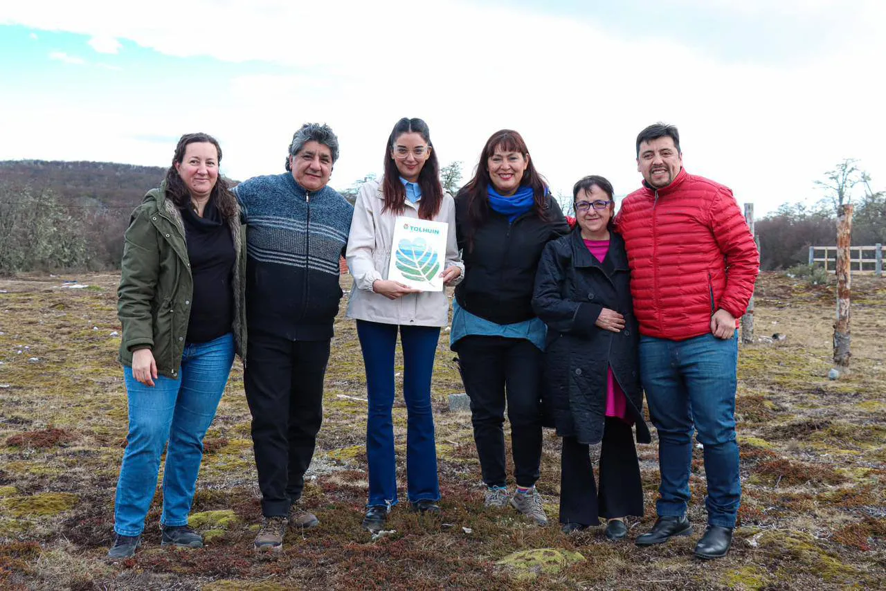 Daniel Harrington y Fernanda Miño