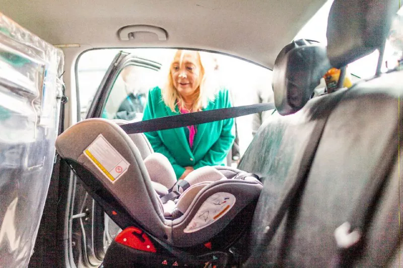 Silla infantil remis taxi