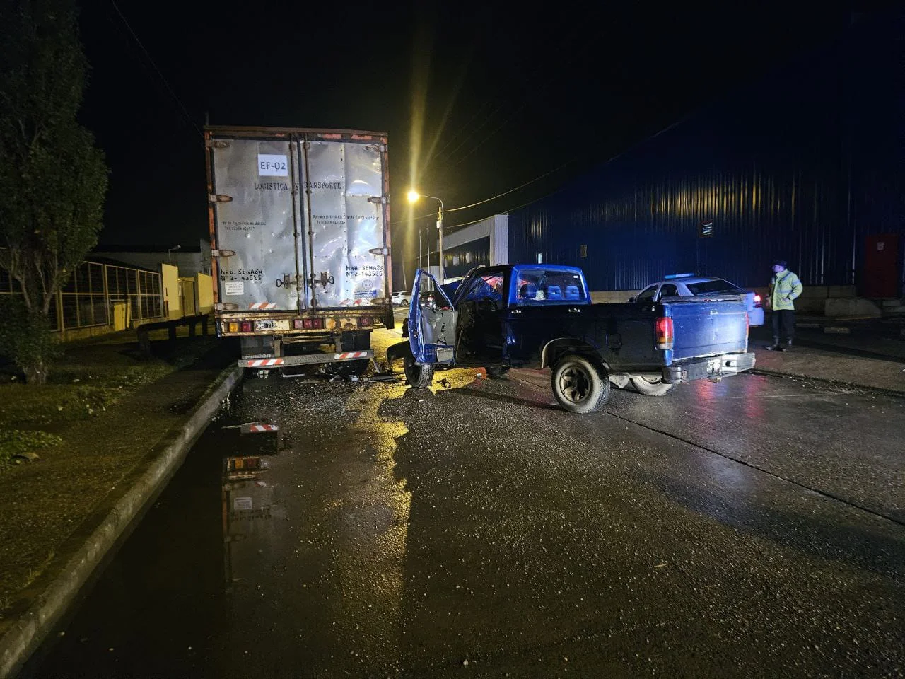 Choque parque industrial