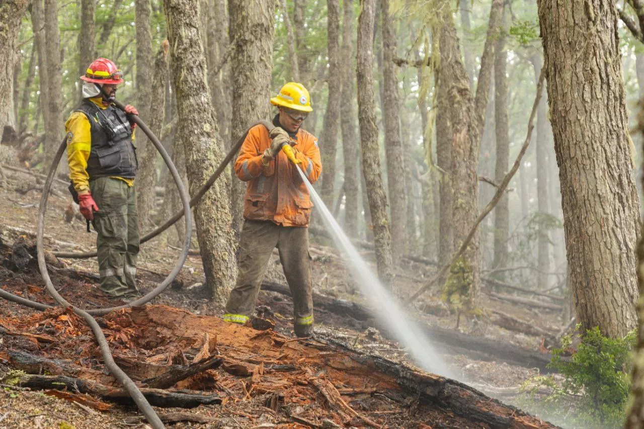 Incendio en la Reserva Corazón de la Isla
