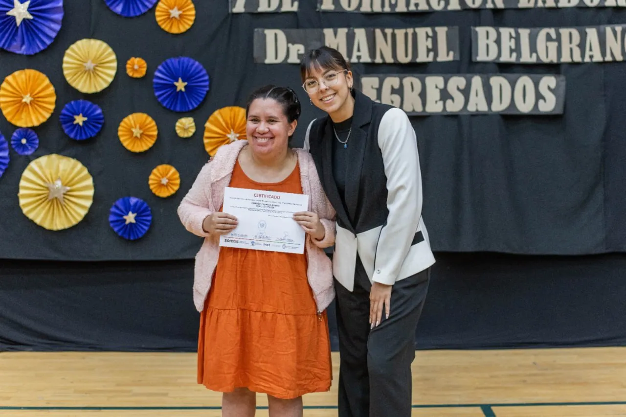 Entrega de certificados Centro de Formación Manuel Belgrano- GOB
