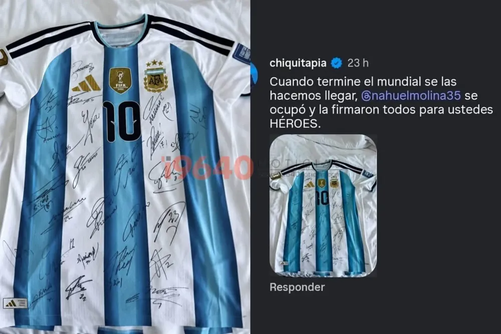 Remera de la selección. CVGM