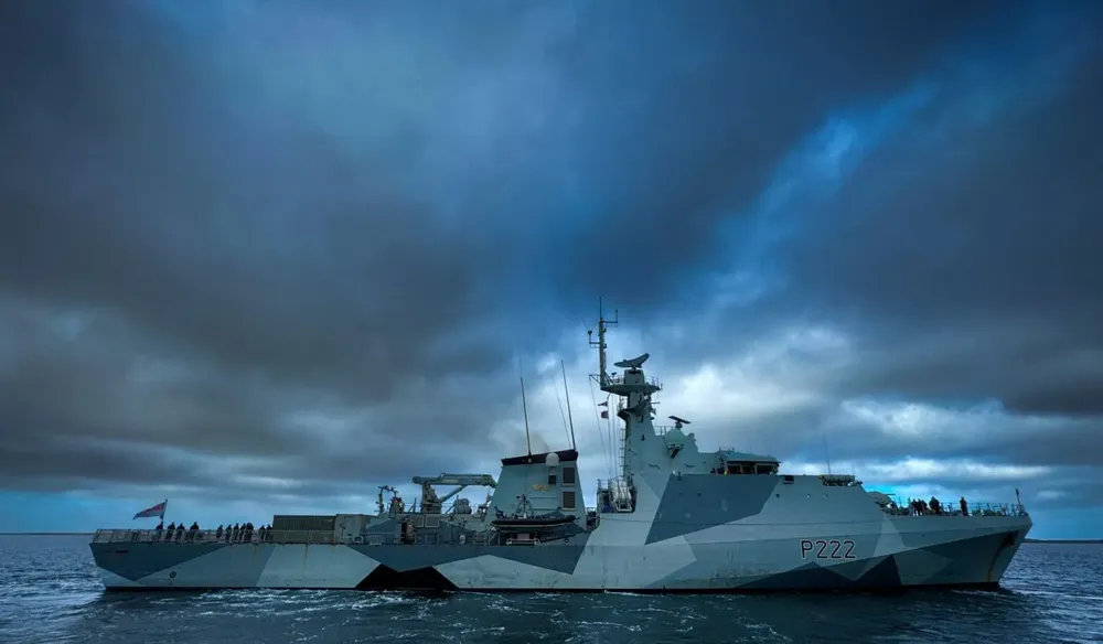  Reino Unido- HMS Forth ejercicio militar Southern Sovereignty