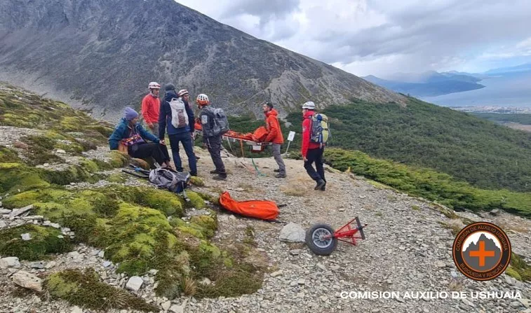 Rescate Glaciar Martial
