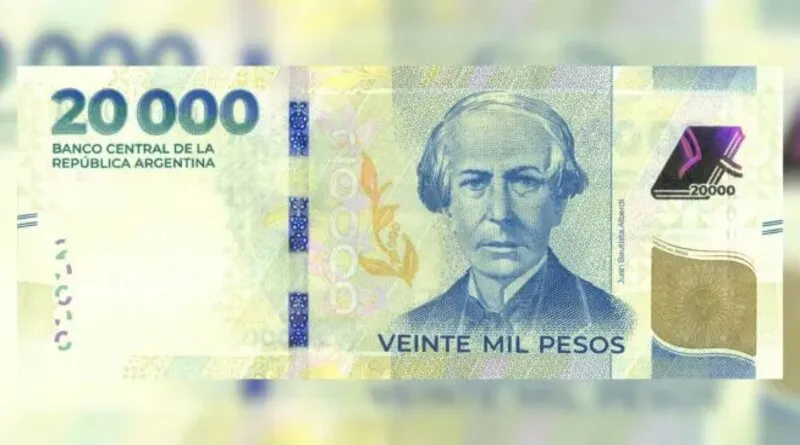 billete 20000
