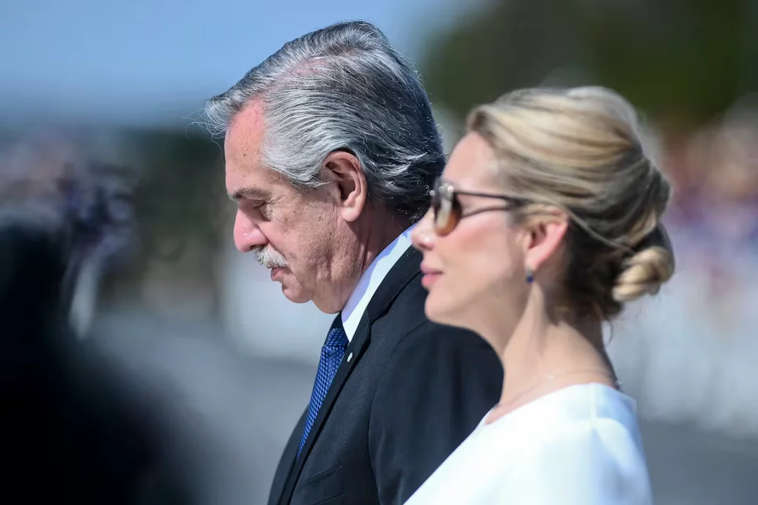 alberto Fernández/ Fabiola Yañez