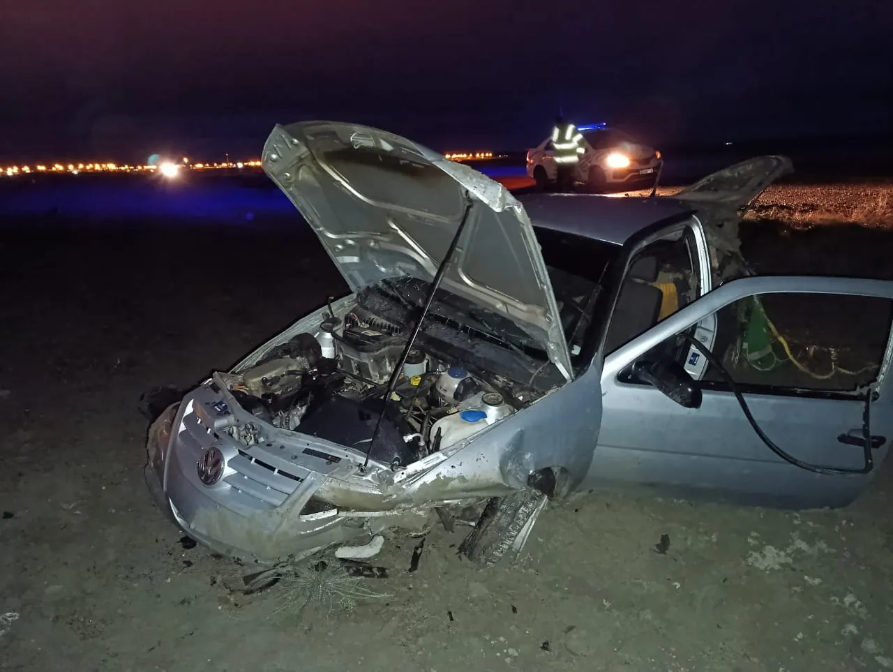 Vuelco en la Circunvalación