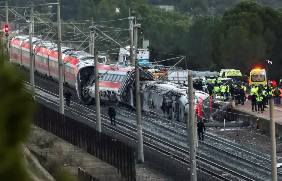 Choque de trenes España