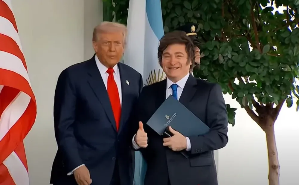 donald Trump/ Milei 