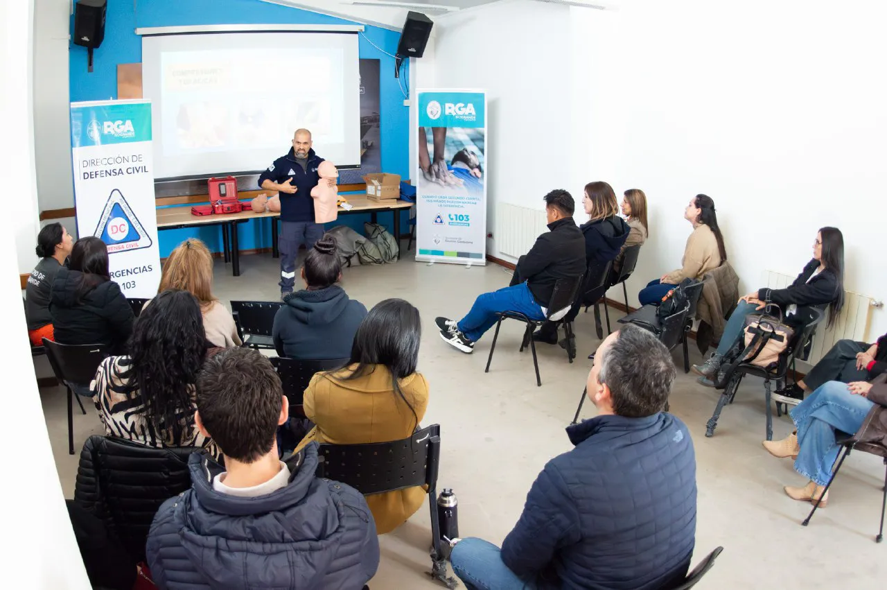 Capacitación de Defensa Civil- Municipio de Rg