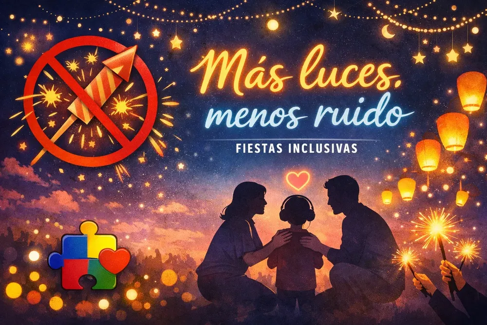 Má luces menos ruido 