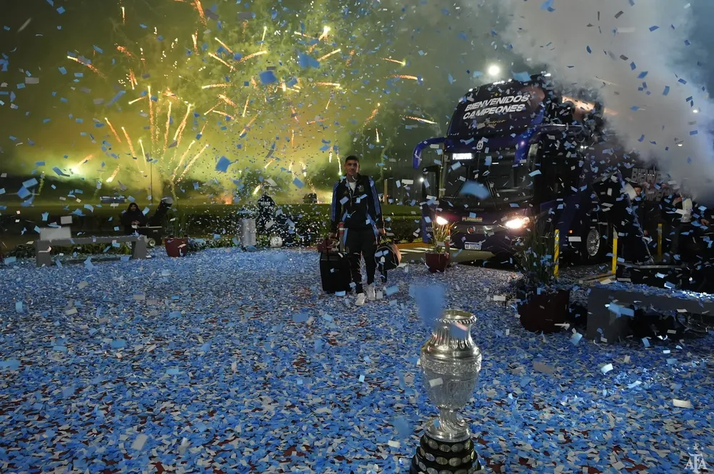 Selección Argentina Copa América 2024 Ezeiza