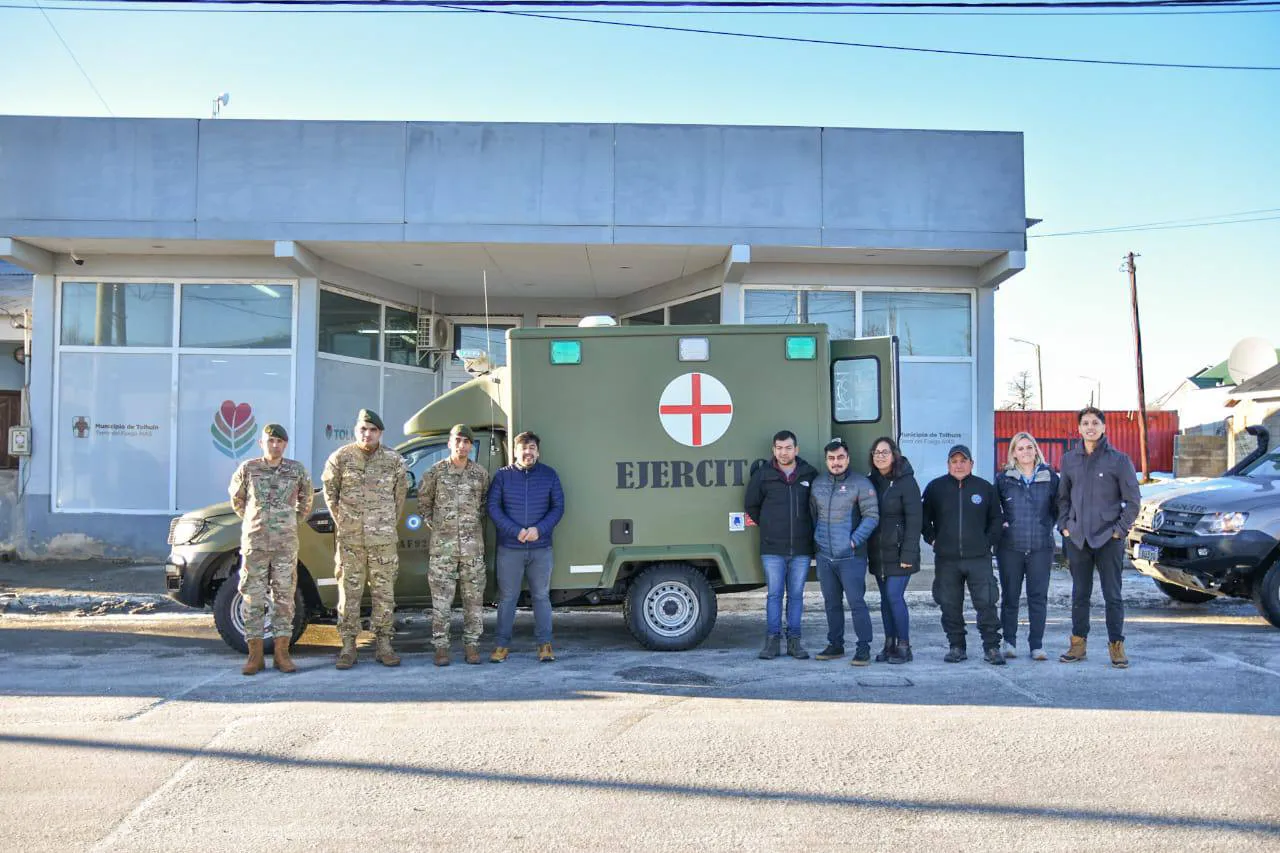 Ambulancia Tolhuin Ejercito Argentino