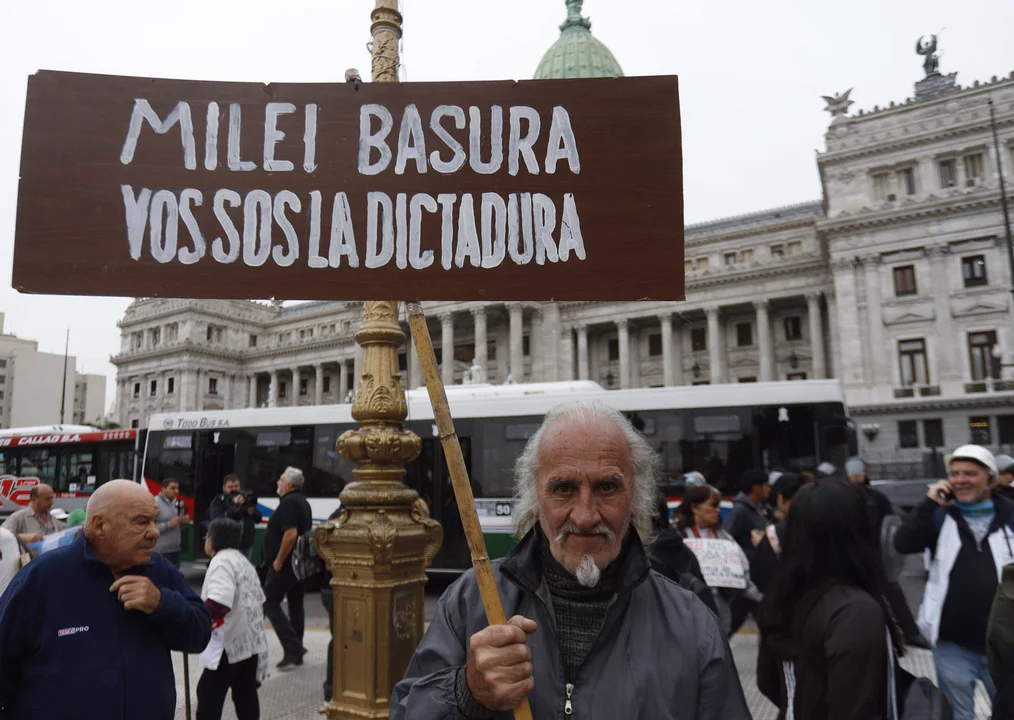 marcha milei