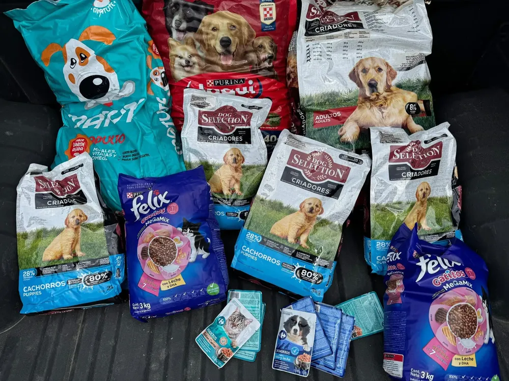 Donación de alimentos