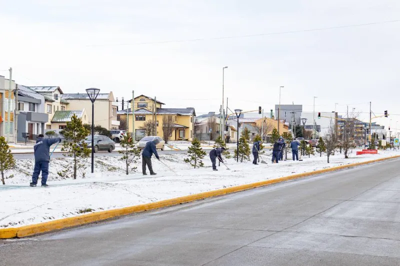 Limpieza Nieve Río Grande