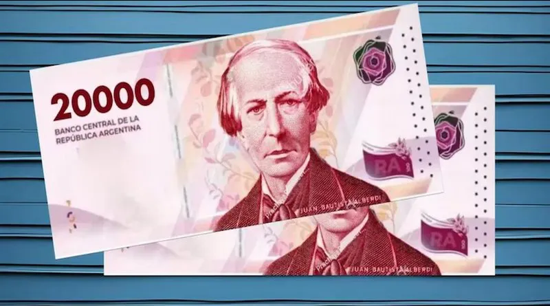 BILLETE 20000