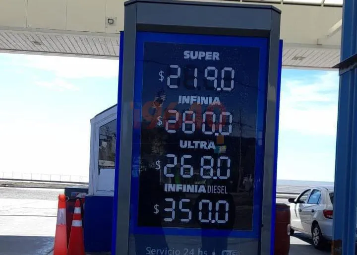 Aumento combustibles YPF Octubre23