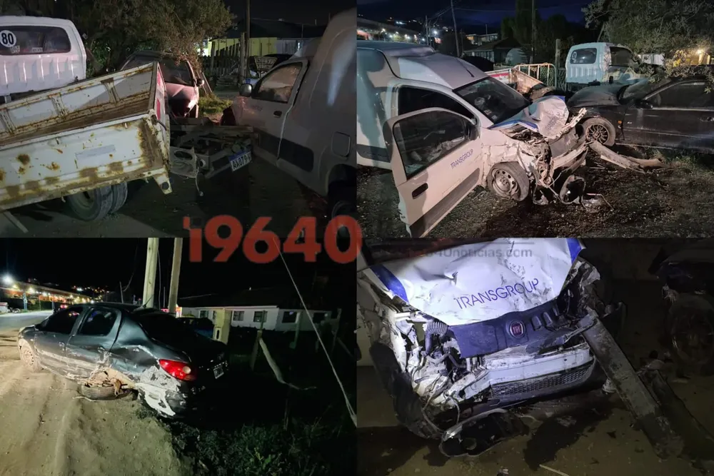 Choque múltiple Ushuaia