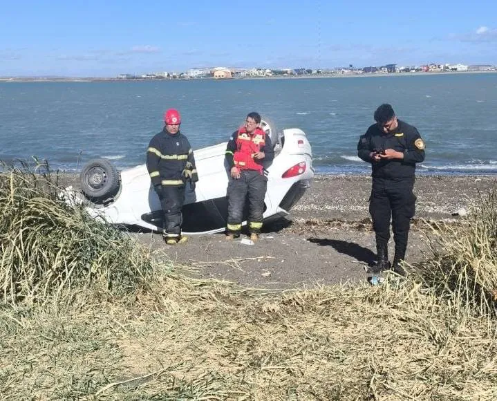 Vuelco en Punta Popper