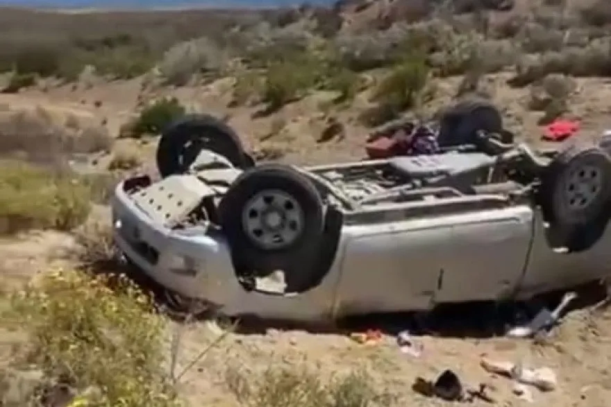 Familia fueguina accidentada