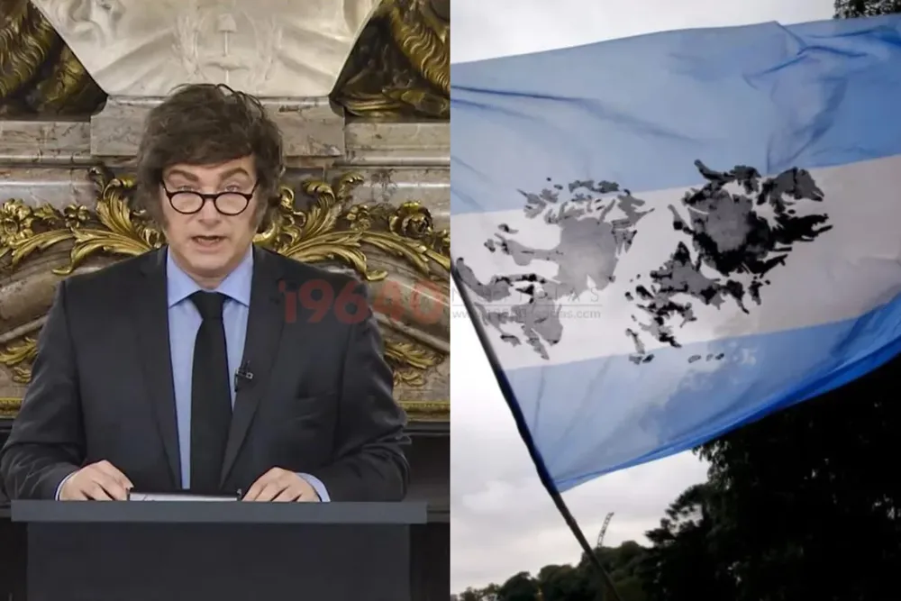 Milei- Malvinas
