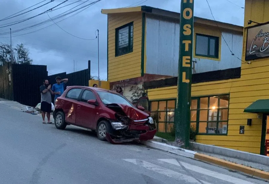 Choque en Ushuaia