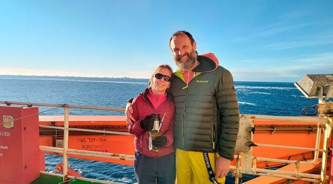 Expedición científica Conicet Canal Beagle- Antártida