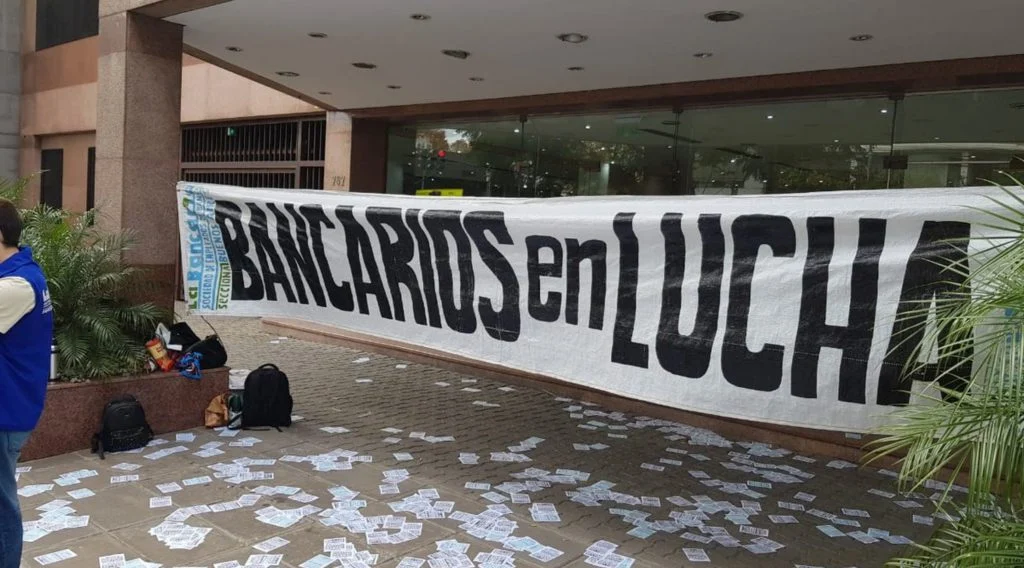 bancarios en lucha