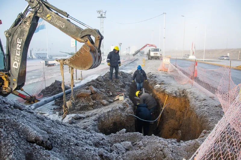 Carpa de la Dignidad, desviación del gasoducto
