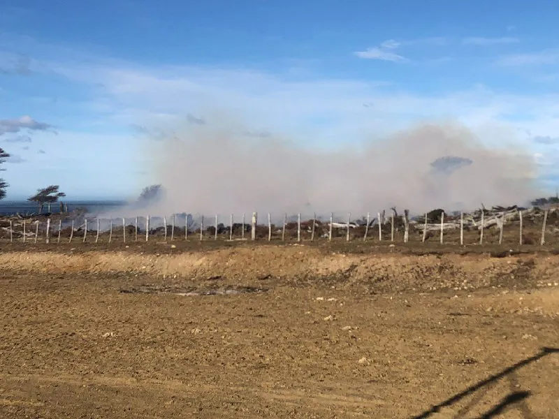 Incendio Estancia La Fueguina