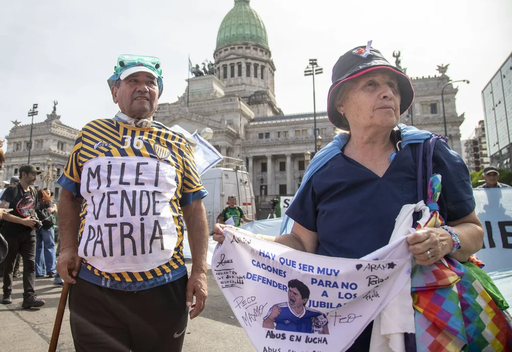 marcha jubilados