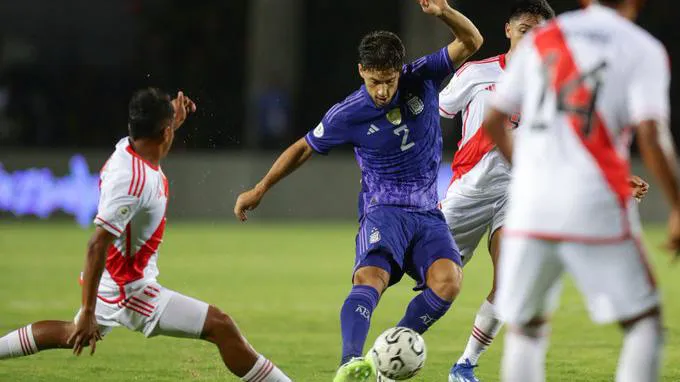 Argentina Perú Preolímpíco Sub 23
