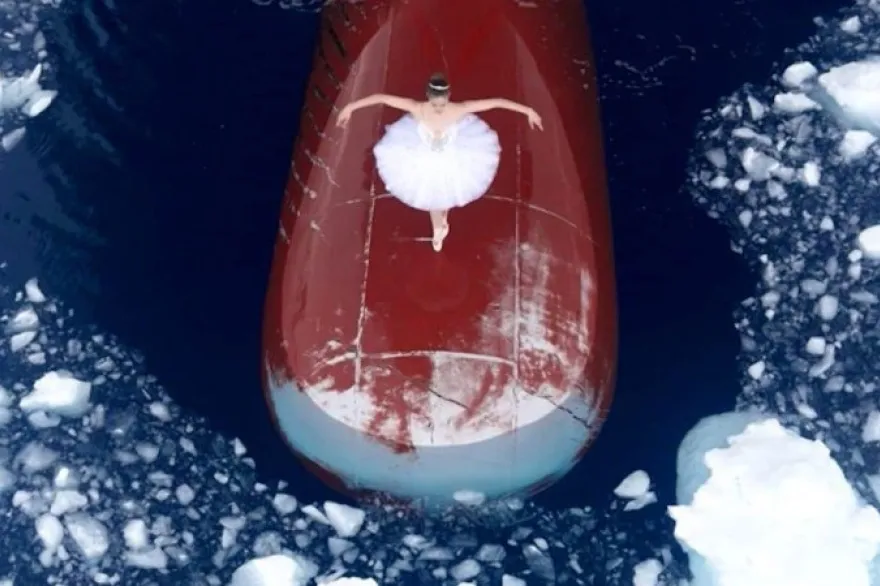 bailarina antártida 