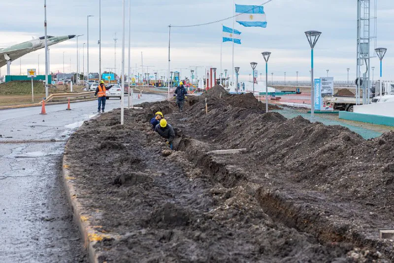 Carpa de la Dignidad, desviación del gasoducto