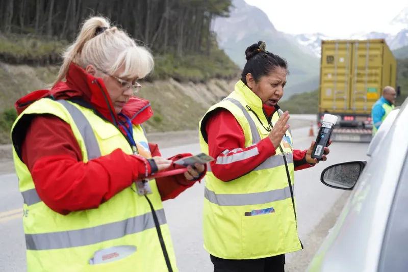 Protección Civil control ruta