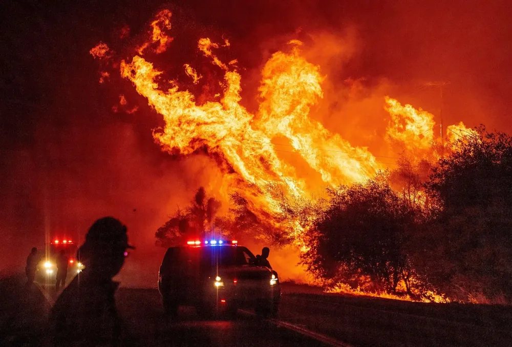Incendios forestales en California