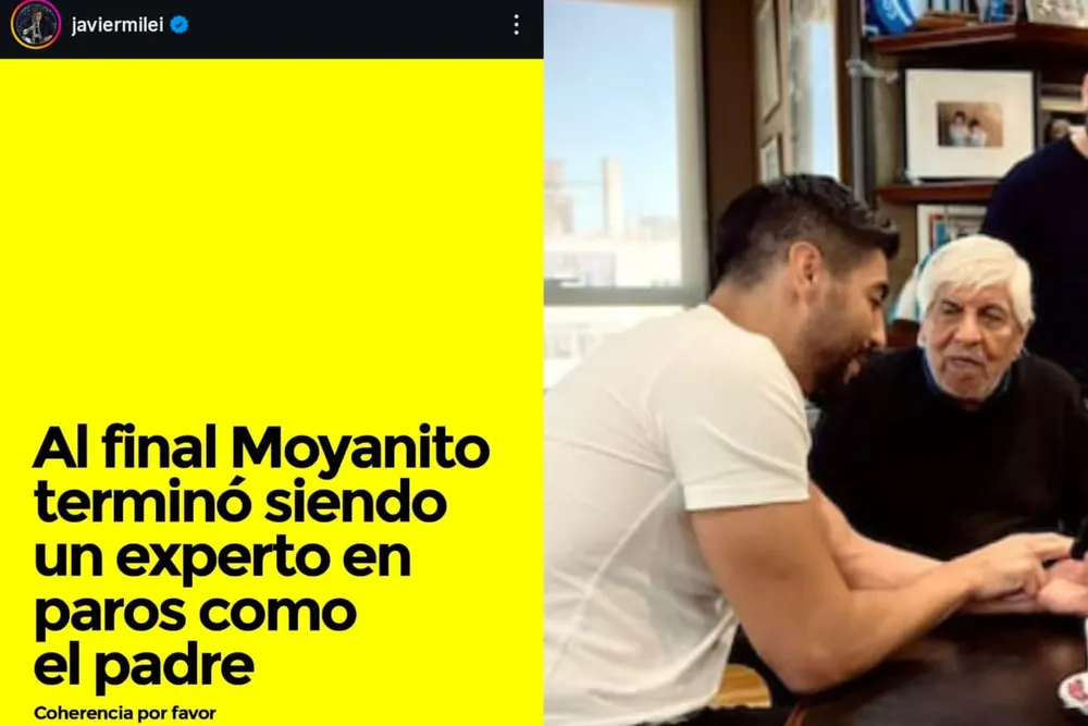 Javier Milei- Moyanos