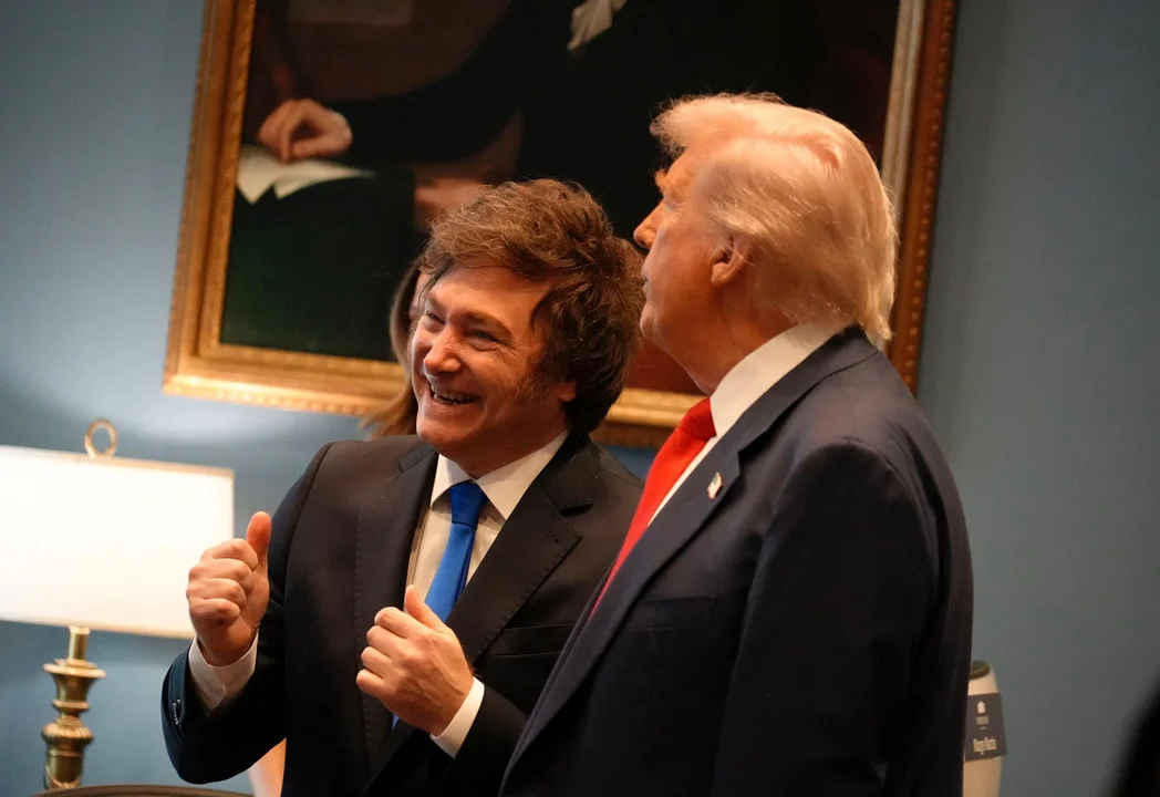 milei/ trump 