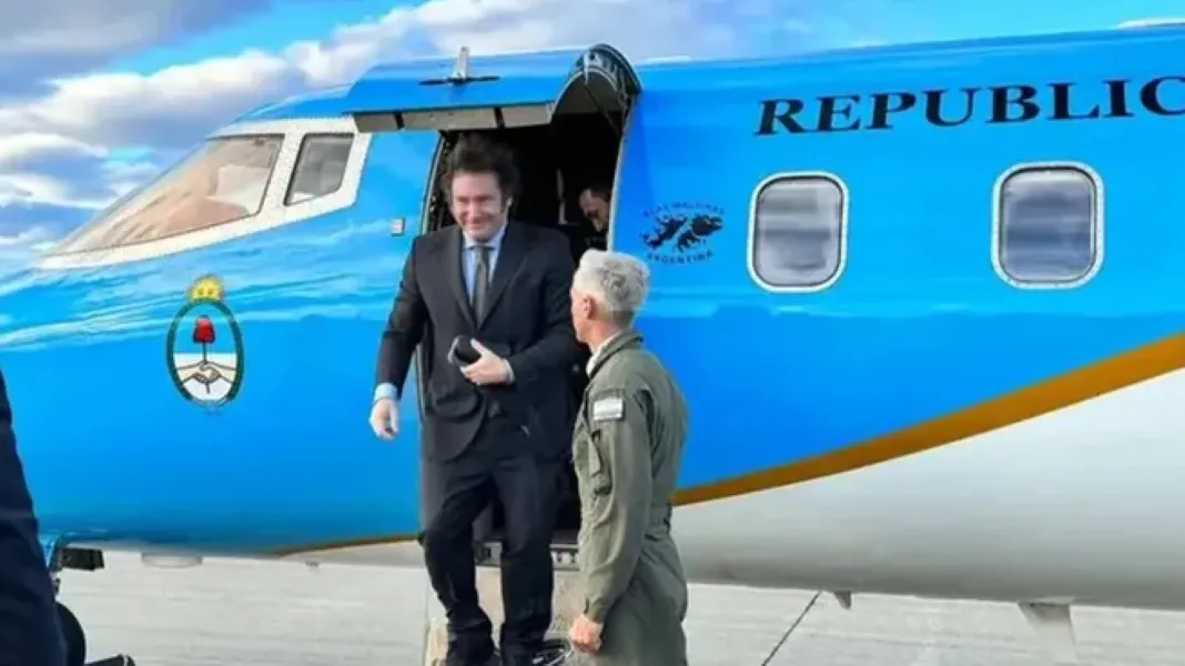 Javier Milei- viajes